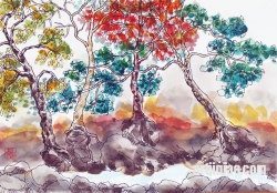 작품 8  - 관악산에서